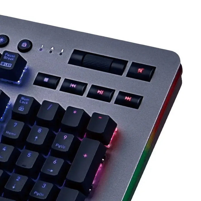 Thermaltake Level 20 RGB Silver Switch Gray - Клавиатури<<<THERMALTAKE компютърна периферия<<<THERMALTAKE<<<PolyComp