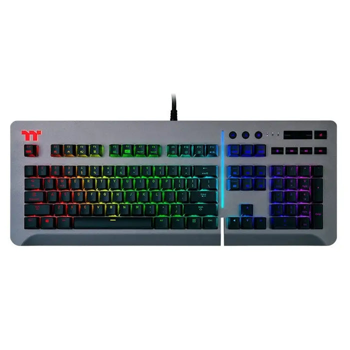 Thermaltake Level 20 RGB Silver Switch Gray - Клавиатури<<<THERMALTAKE компютърна периферия<<<THERMALTAKE<<<PolyComp