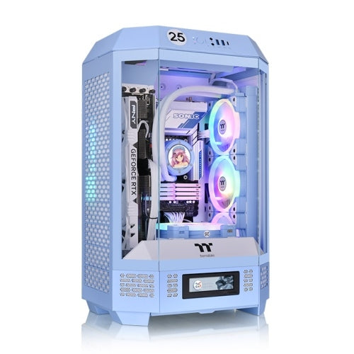 Thermaltake - Tower 300, micro tower, Hydrangea Blue