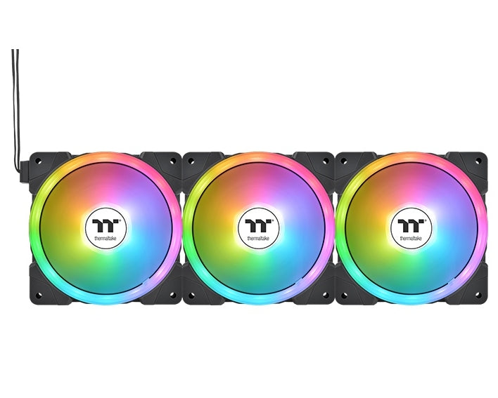 Thermaltake SWAFAN EX12 ARGB PC Cooling Fan TT Premium Edition 3 Fan Pack