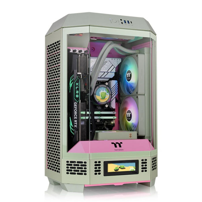 ATX Semi-tower Box THERMALTAKE Tower 300 Matcha Plum