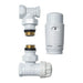 THERMOHEAD IN SET CAYMAN -3 WHITE THS THERMOSTYLE CORNER 1/2’’ - Фитинги и аксесоари за отопление<<<Отоплителна