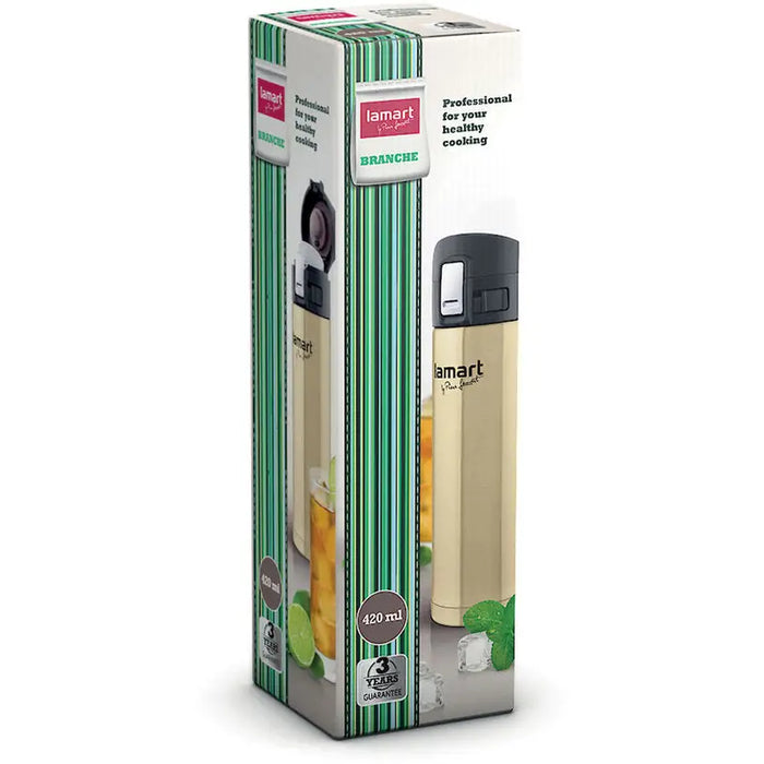 THERMOS 420 ML LAMART LT4009 - Кани гарафи и бутилки<<<Домашни потреби<<<Кухня<<<Praktiker