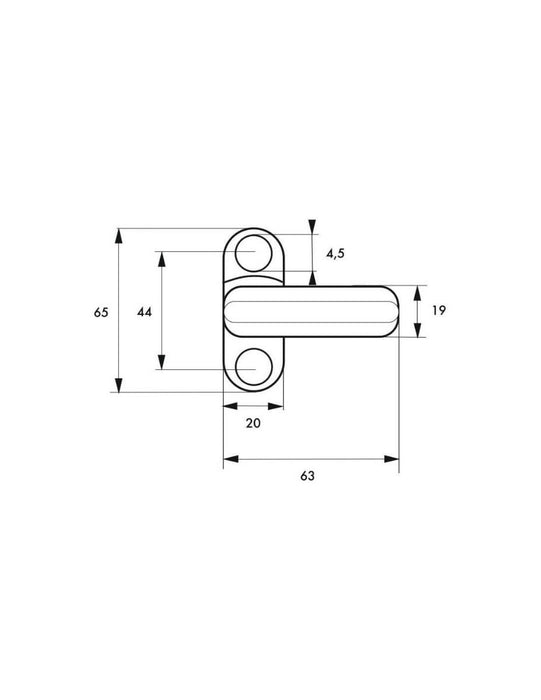 THIRARD DOOR OR WINDOW LATCH