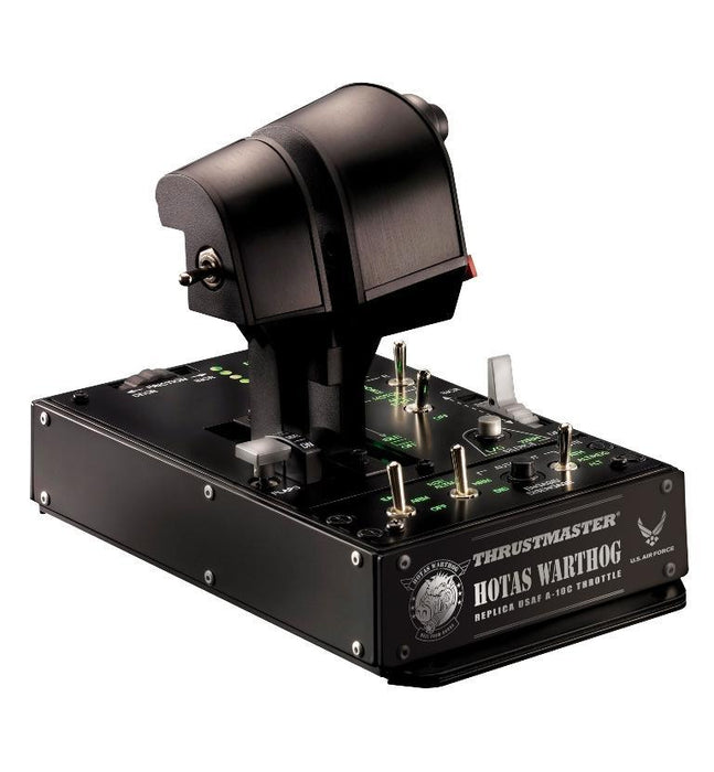 Wired Joystick Thrustmaster HOTAS Warthog Dual Throttles Flight Simulator for PC Black