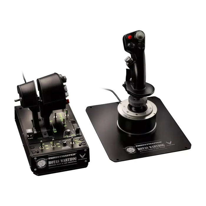 Joystick and Control Panel, Thrustmaster HOTAS Warthog Flight Simulator for PC, Black