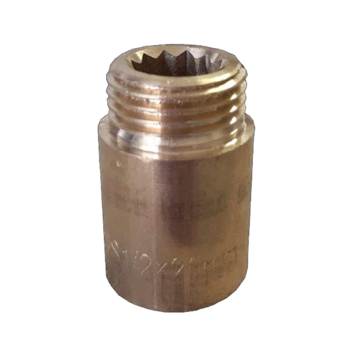 EXTENSION THS THERMOSTYLE BRASS POLISHED