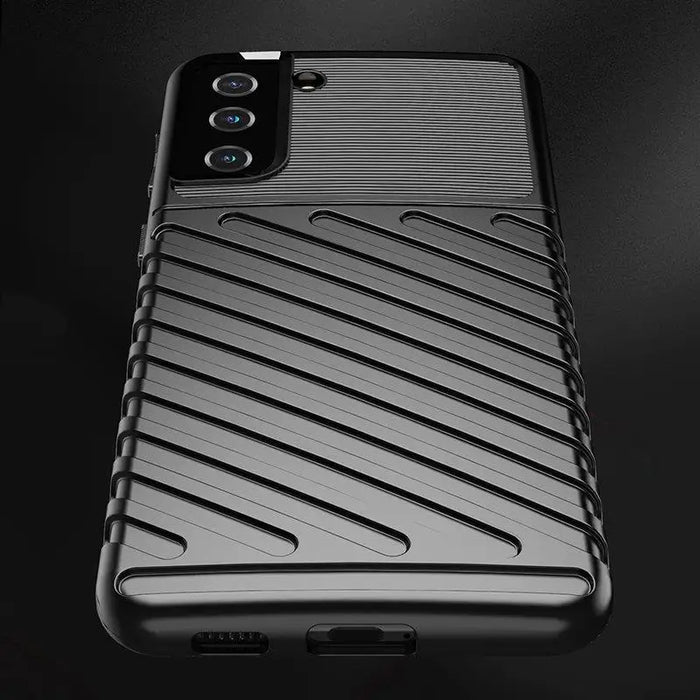 Thunder Case flexible armored cover for Samsung Galaxy S22 + (S22 Plus) black - Cell phone cases and covers<<<HurtelXML