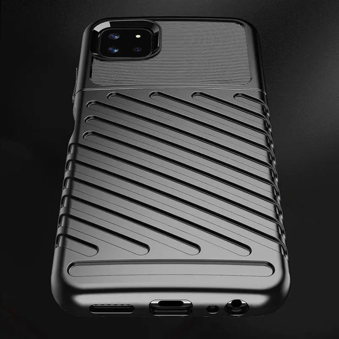 Thunder Case Flexible Tough Rugged Cover TPU Case for Samsung Galaxy A22 5G blue - Cell phone cases