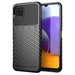 Thunder Case Flexible Tough Rugged Cover TPU Case for Samsung Galaxy A22 5G black - Cell phone cases