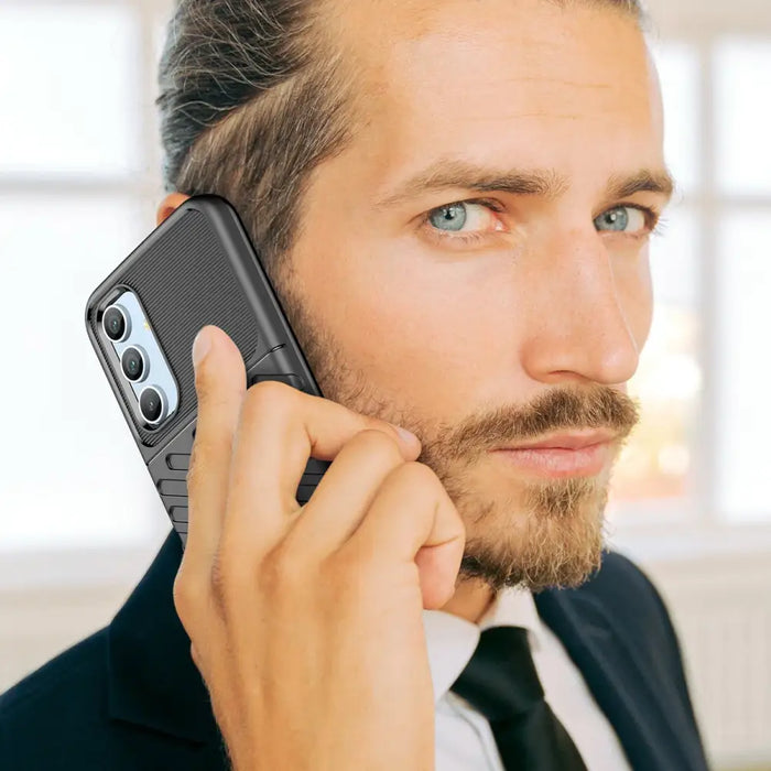 Thunder Case case for Samsung Galaxy A54 5G silicone armor case black - Cell phone cases and covers<<<HurtelXML