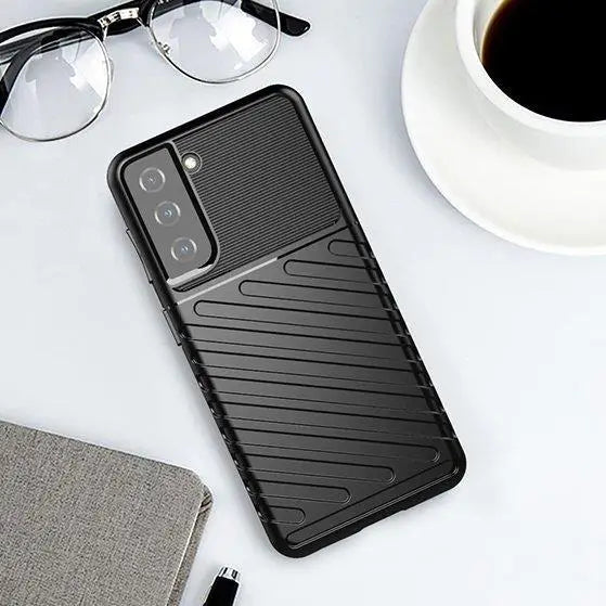 Thunder Case for Samsung Galaxy S23 silicone armored cover blue - Cell phone cases and covers<<<HurtelXML
