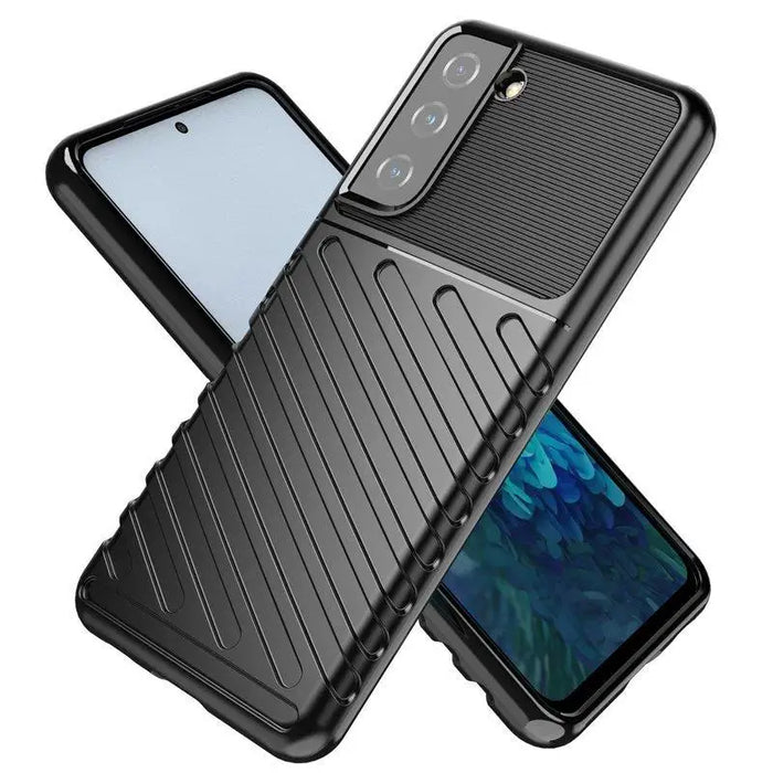 Thunder Case for Samsung Galaxy S23 silicone armored cover blue - Cell phone cases and covers<<<HurtelXML