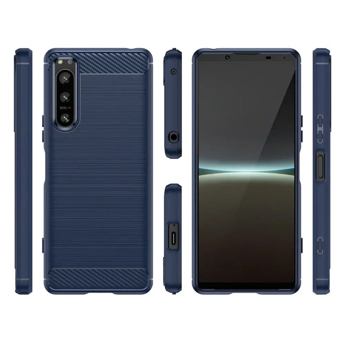 Thunder Case case for Sony Xperia 5 IV silicone armor case black - Cell phone cases and covers<<<HurtelXML
