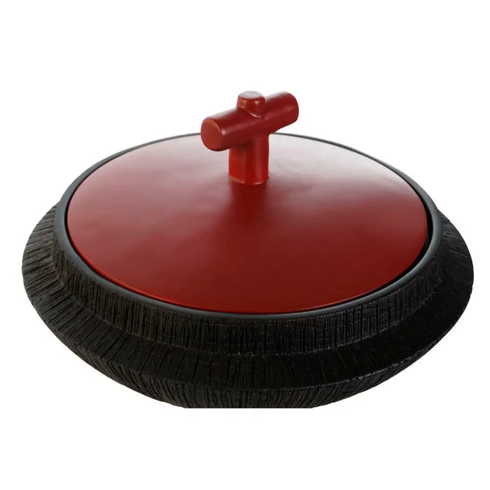 Tibor Home ESPRIT Black Red Resin Oriental 28 x 28 x 15 cm - Декорация и Осветление<<<Дом Градина<<<BigBuy&&&Украса за