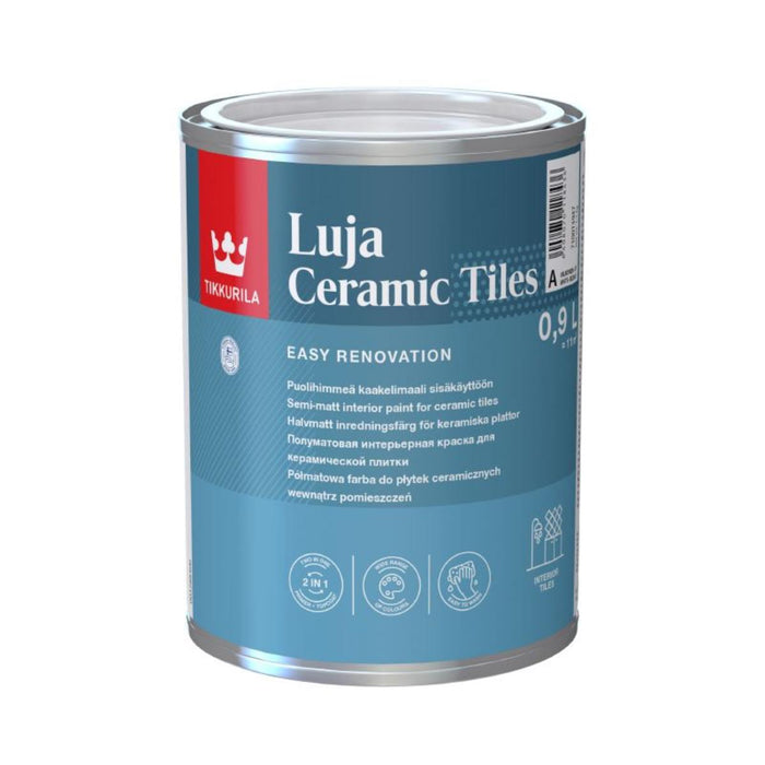 LUYA CERAMIC TILE PAINT WHITE 0.9L
