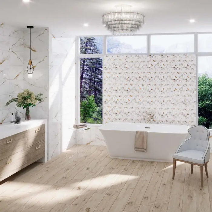 TILE KAI BREEZE WHITE 30X60 CM - Стенни плочки и декорация<<<Плочки и лайстни<<<Подови и стенни покрития<<<Praktiker