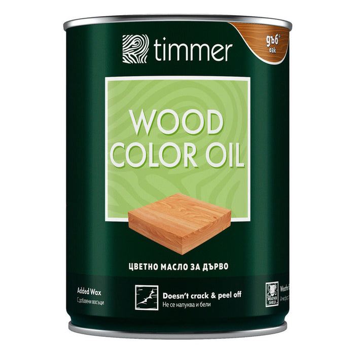 COLOR OIL FOR OAK WOOD 750 ML TIMMER