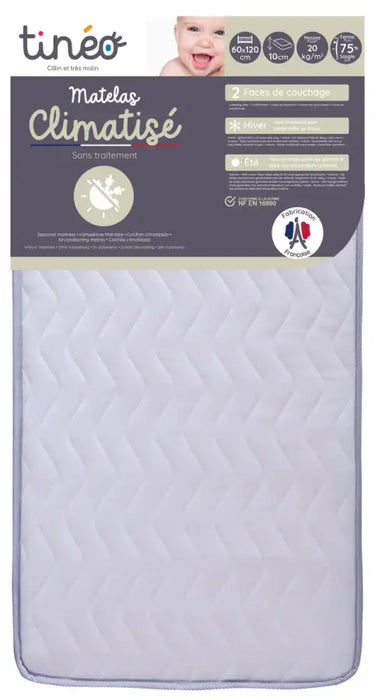 Cot mattress Tineo Air-conditioned 60 x 120 x 10 cm