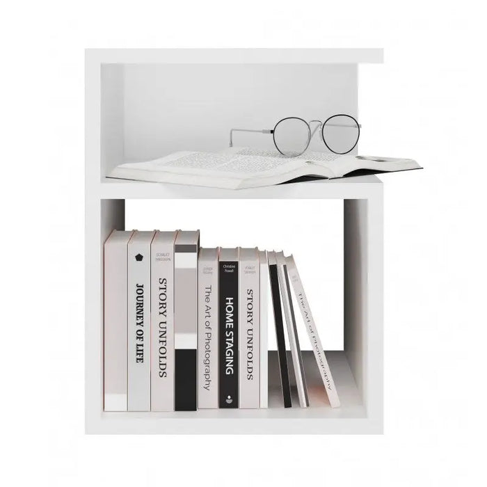 TINI bedside table 30x30x40 cm white - Bedside tables made of furniture boardSZN-PME<<<Bedside tablesSZN<<<ActionPL