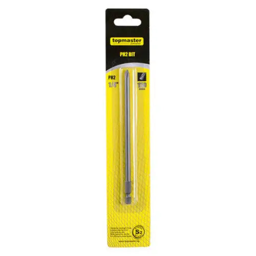 TIP PH2 1/4 L 150 MM TOPMASTER - Битове и накрайници<<<Консумативи за електроинструменти<<<Инструменти и