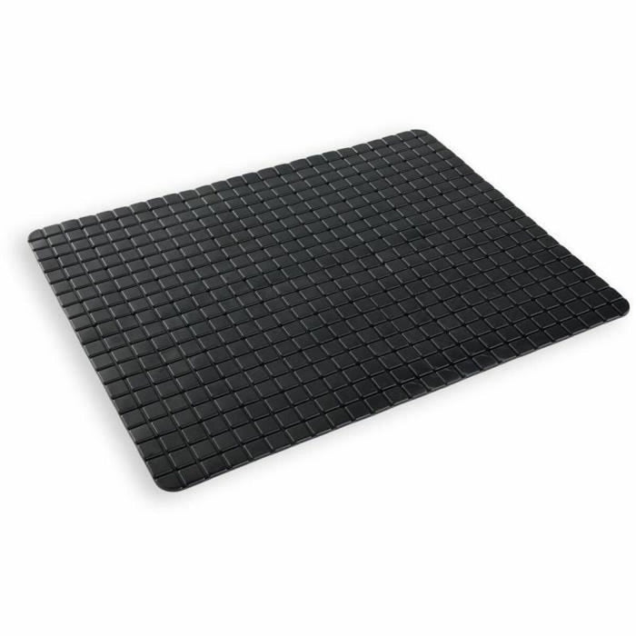 Non-Slip Bath Mat TODAY HOY - UTILITY 40 x 60 cm Black PVC