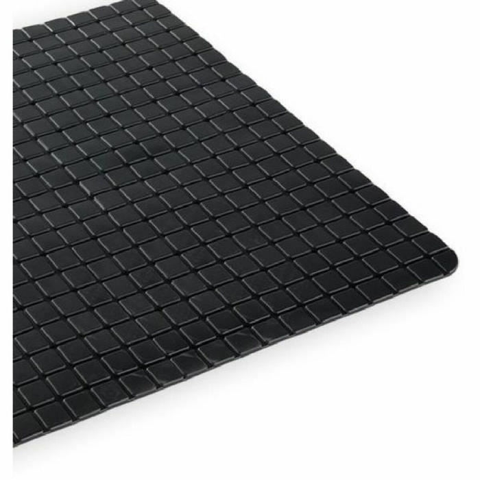 Non-Slip Bath Mat TODAY HOY - UTILITY 40 x 60 cm Black PVC