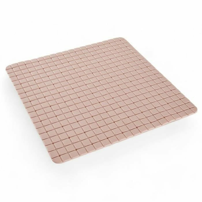 Non-slip Shower Mat TODAY Pink 50 x 50 cm PVC