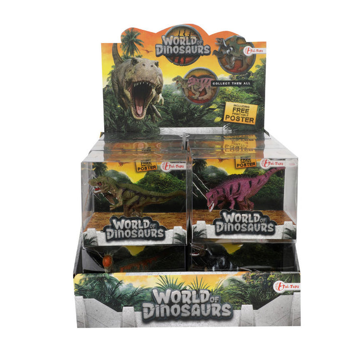 CHILDREN'S TOY TOI TOYS WORLD OF DINOSAURS 7C ASSORTMENT