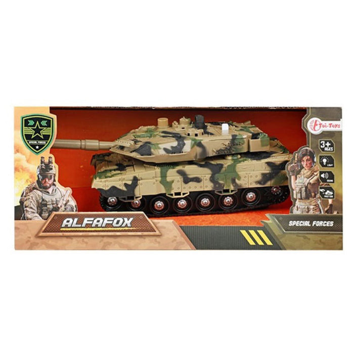 TOY TOYS TANK ALFAFOX SOUND AND LIGHT