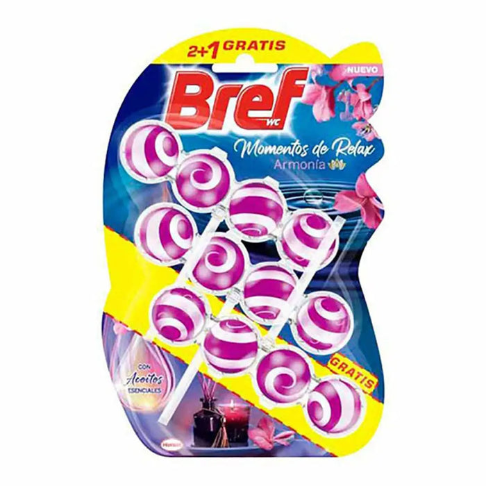 Toilet air freshener Henkel Activ Relax Armonia Door Hanger 3 Units - Почистване Прахосмукачки И Гладене<<<Дом