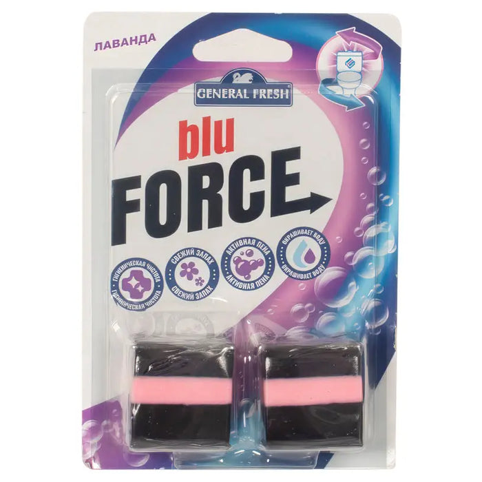 TOILET BLOCK 50 GR LAVENDER FORCE - Почистващи препарати<<<Домашни потреби<<<Кухня<<<Praktiker