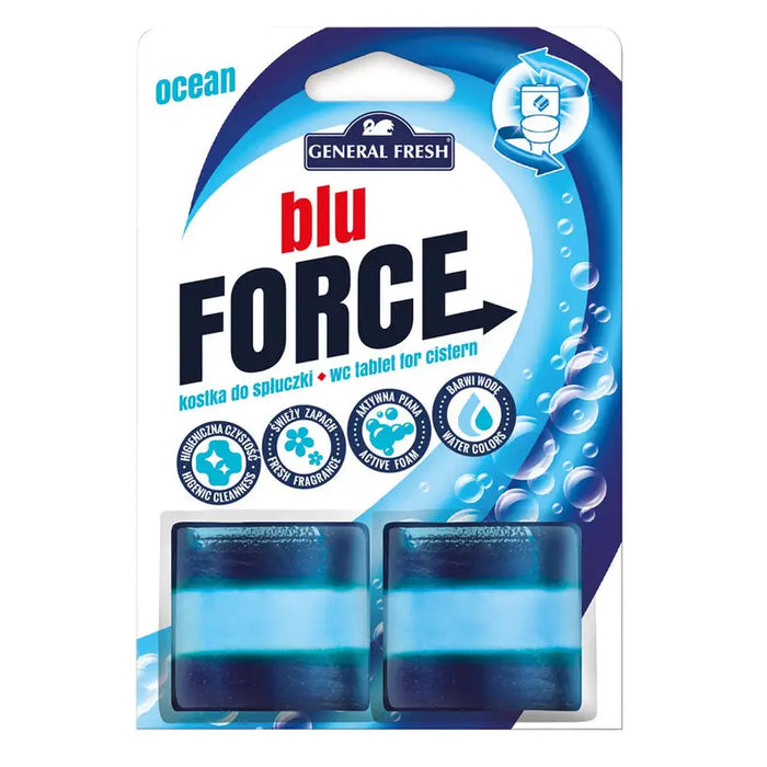 TOILET BLOCK 50 GR OCEAN FORCE - Почистващи препарати<<<Домашни потреби<<<Кухня<<<Praktiker