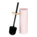 Toilet Brush Berilo Pink Metal Bamboo Plastic 9,5 X 27 X 9,5 cm (6 Units) - Баня<<<Дом Градина<<<BigBuy&&&Аксесоари и