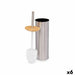 Toilet Brush Berilo Silver Bamboo Stainless steel 9,5 x 27,5 x 9,5 cm (6 Units) - Баня<<<Дом