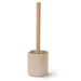Toilet Brush Berilo White Beige Wood Polyresin 9,6 x 37 x 9,5 cm (6 Units) - Баня<<<Дом Градина<<<BigBuy&&&Аксесоари и