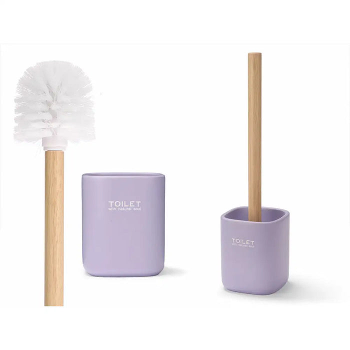 Toilet Brush Berilo White Green Wood Polyresin 9,6 x 37 x 9,5 cm (6 Units) - Баня<<<Дом Градина<<<BigBuy&&&Аксесоари и