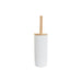Toilet Brush DKD Home Decor 10 x 10 x 38 cm Natural White Stoneware - Баня<<<Дом Градина<<<BigBuy&&&Аксесоари и