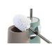 Toilet Brush DKD Home Decor 11 x 11 x 41 cm Beige Stainless steel Green Dolomite (2 Units) - Баня<<<Дом