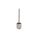 Toilet Brush DKD Home Decor Black Cement White 10 x 10 x 36 cm - Баня<<<Дом Градина<<<BigBuy&&&Аксесоари и