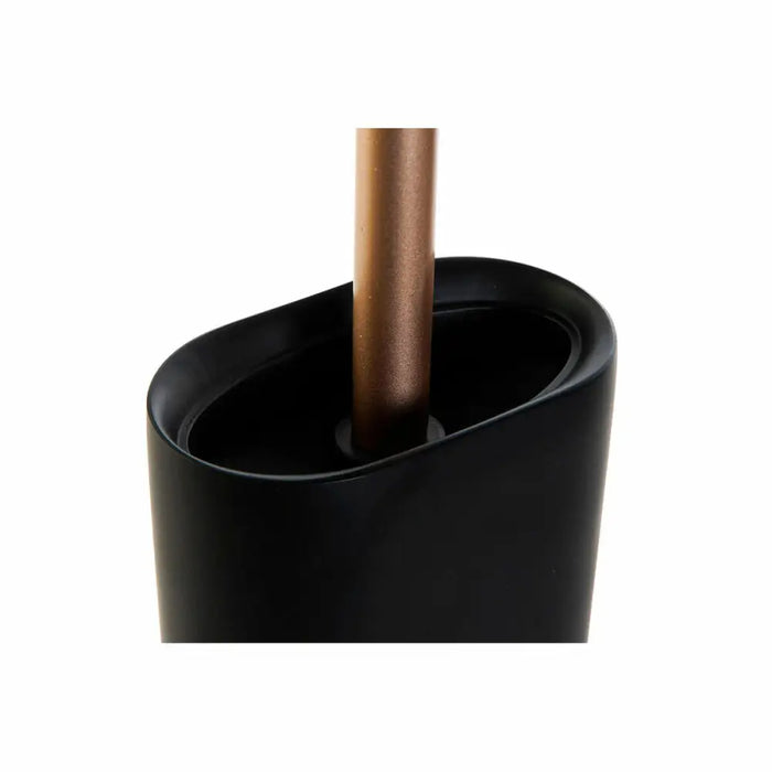 Toilet Brush DKD Home Decor Black Golden Resin 10 x 6 x 40 cm - Баня<<<Дом Градина<<<BigBuy&&&Аксесоари и