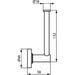 TOILET PAPER DISPLAY IDEALSTANDARD IOM - Аксесоари за баня<<<Аксесоари за баня<<<Баня<<<Praktiker&&&Аксесоари за
