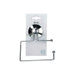 Toilet Roll Holder Berilo Metal Steel ABS 12 x 14 x 3,5 cm (12 Units) - Баня<<<Дом Градина<<<BigBuy&&&Аксесоари и