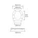 Toilet Seat EDM 01512 White PVC - Аксесоари и кранчета<<<Баня<<<Дом Градина<<<BigBuy