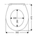 TOILET SEAT VIDIMA CORONA - Тоалетни седалки<<<Санитарна керамика и аксесоари<<<Баня<<<Praktiker&&&Тоалетни