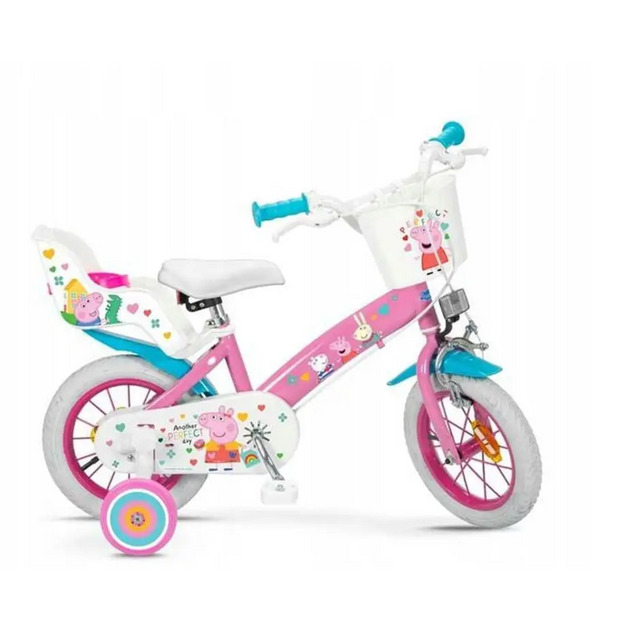TOIMSA children’s bicycle 12’’ Swinka Peppa pink - Children’s bicyclesSRE-ROW<<<(Games and toys) Sports