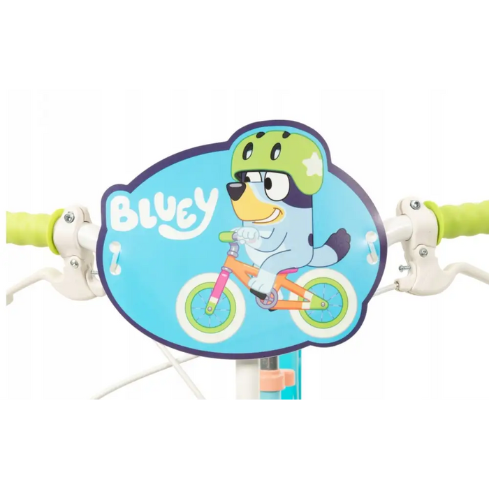 TOIMSA children’s bicycle Bluey 12” Blue and lime blue - Children’s bicyclesSRE-ROW<<<(Games and toys) Sports