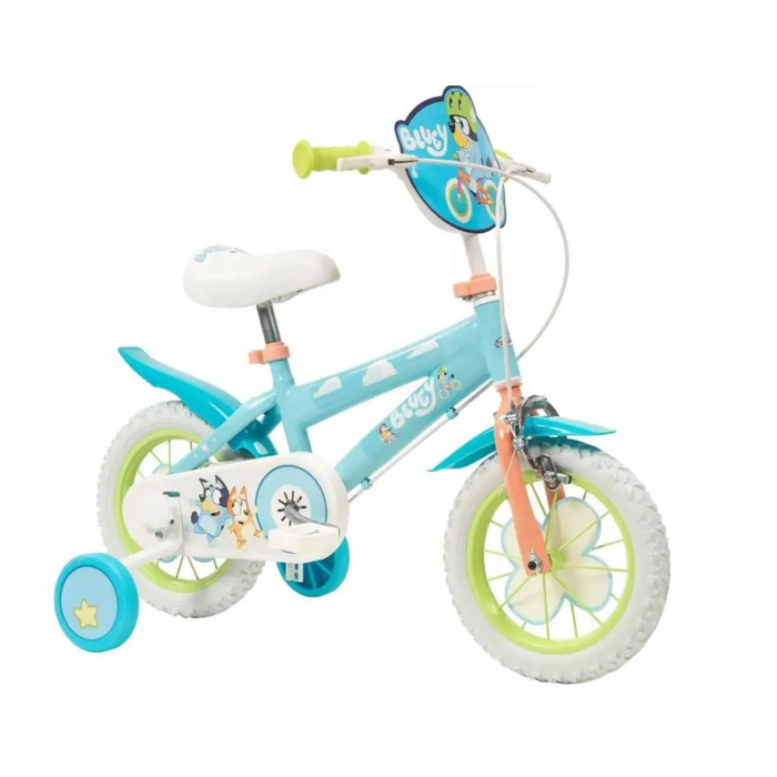 TOIMSA children’s bicycle Bluey 12” Blue and lime blue - Children’s bicyclesSRE-ROW<<<(Games and toys) Sports