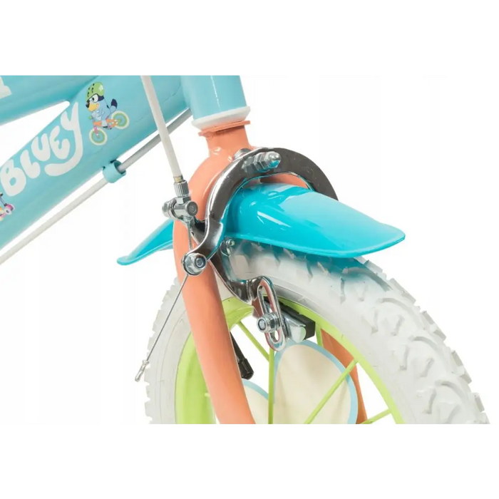 TOIMSA children’s bicycle Bluey 12” Blue and lime blue - Children’s bicyclesSRE-ROW<<<(Games and toys) Sports
