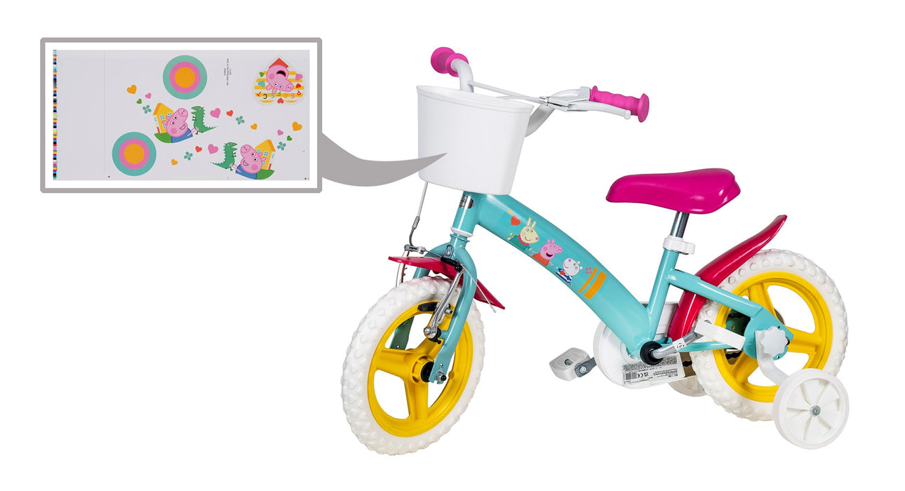 Children's bicycle TOIMSA TOI1198 12" Peppa Pig